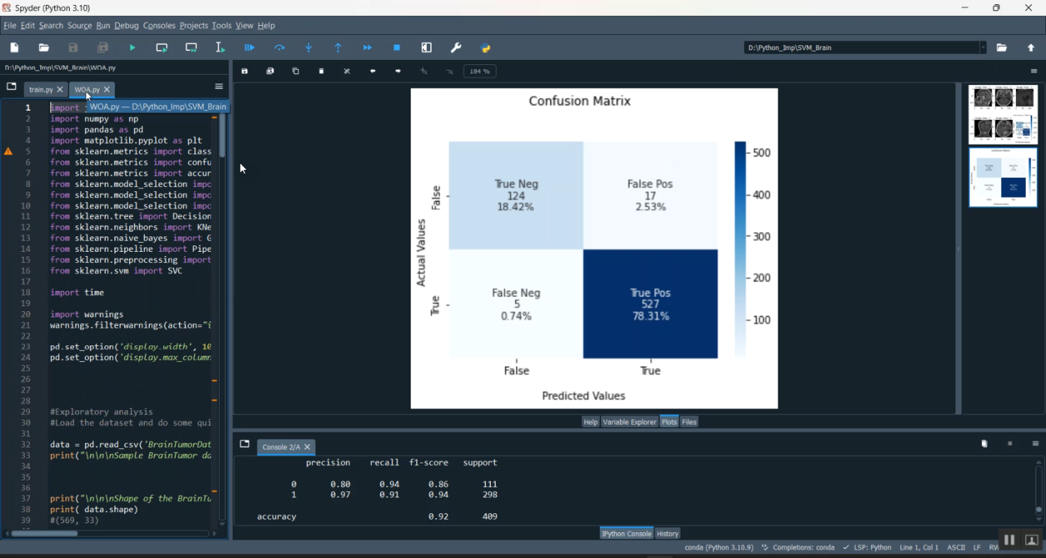 Multi Source Detection Using Brain in Python Projects