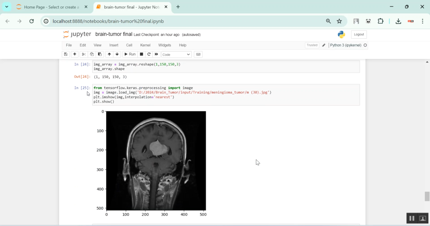 Brain Tumor Test Report in Python Projects