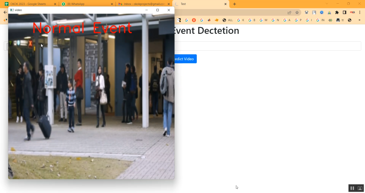 Abnormal Event Detection in Python Projects