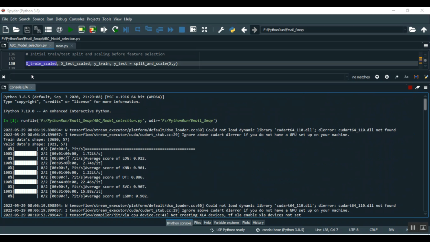 Email Spam Detection Using ML in Python Projects