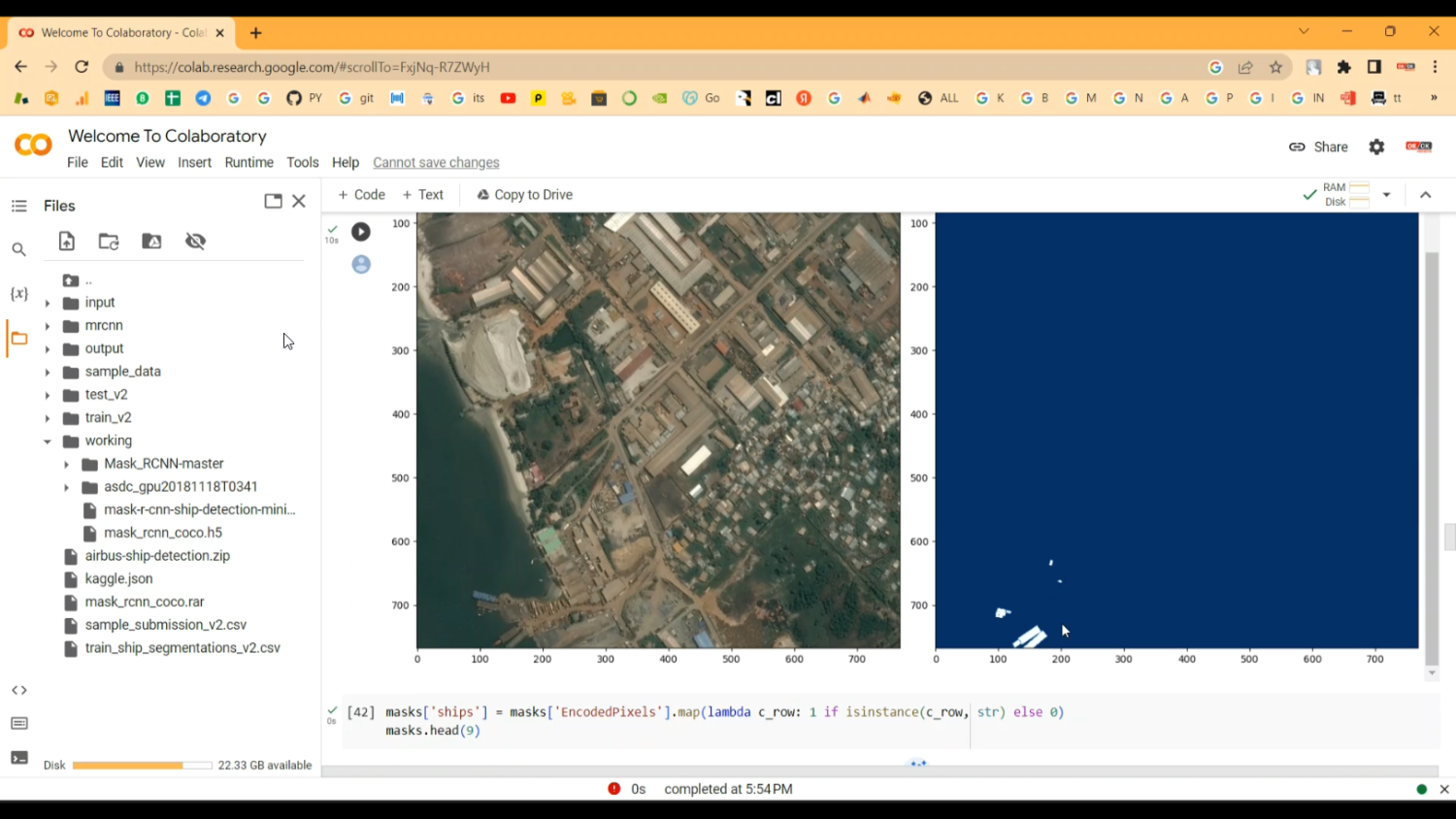 Ship Detection Image Segmentation in Python Projects