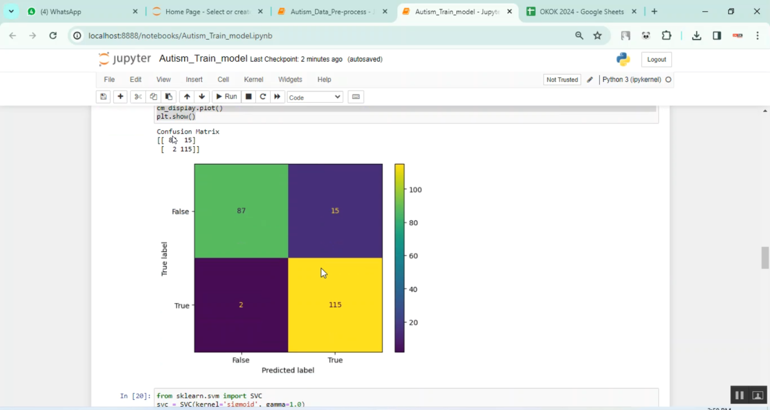 Autism Data Disorder in Python Projects