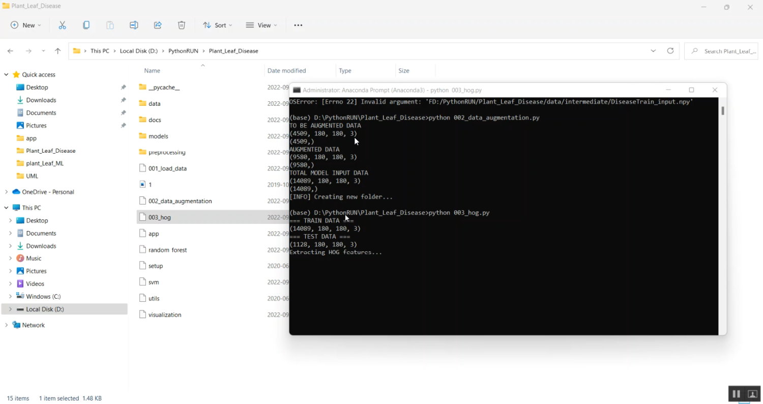 Plant Leaf Disease App in Python Projects