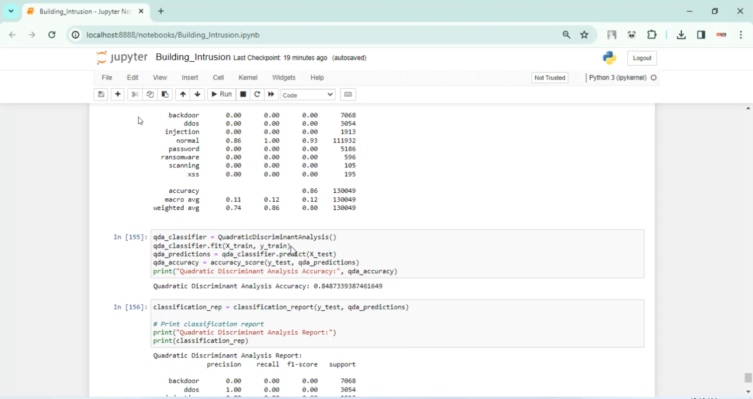 Building Automation Intrusion in Python Projects