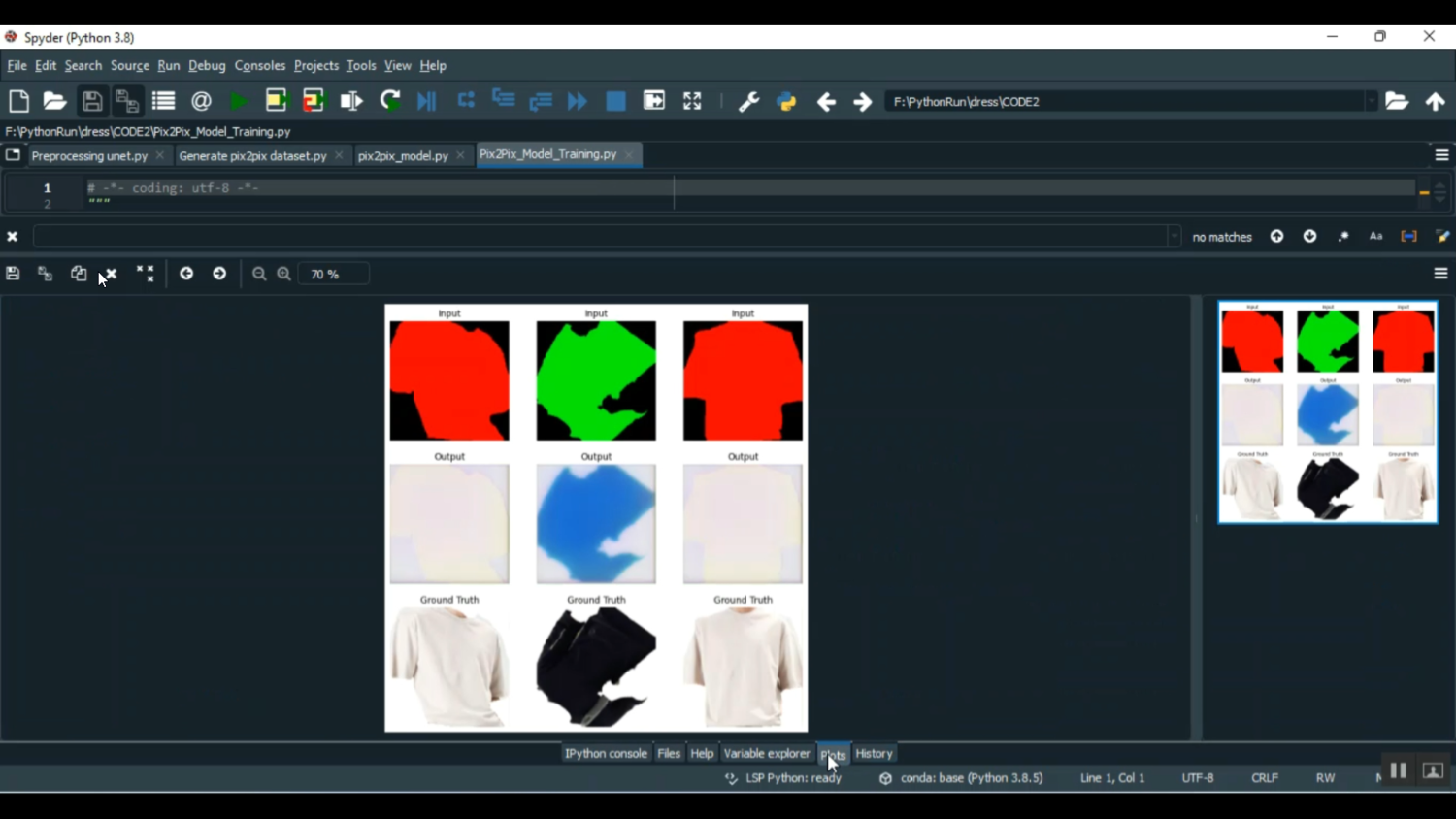 DressUp Detection Train Data in Python Projects