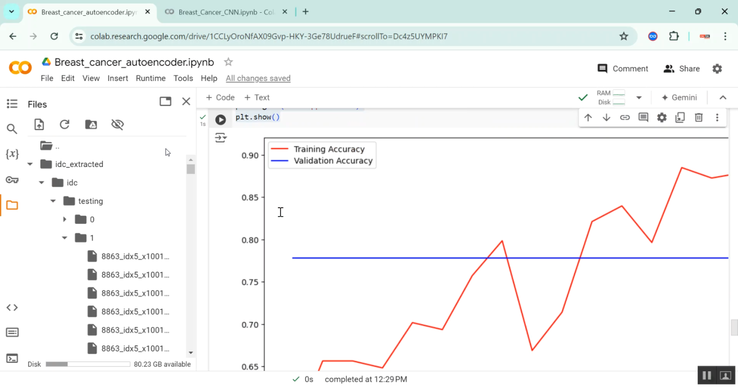 Breast Cancer Auto Encoder Classification Colab in Python Projects
