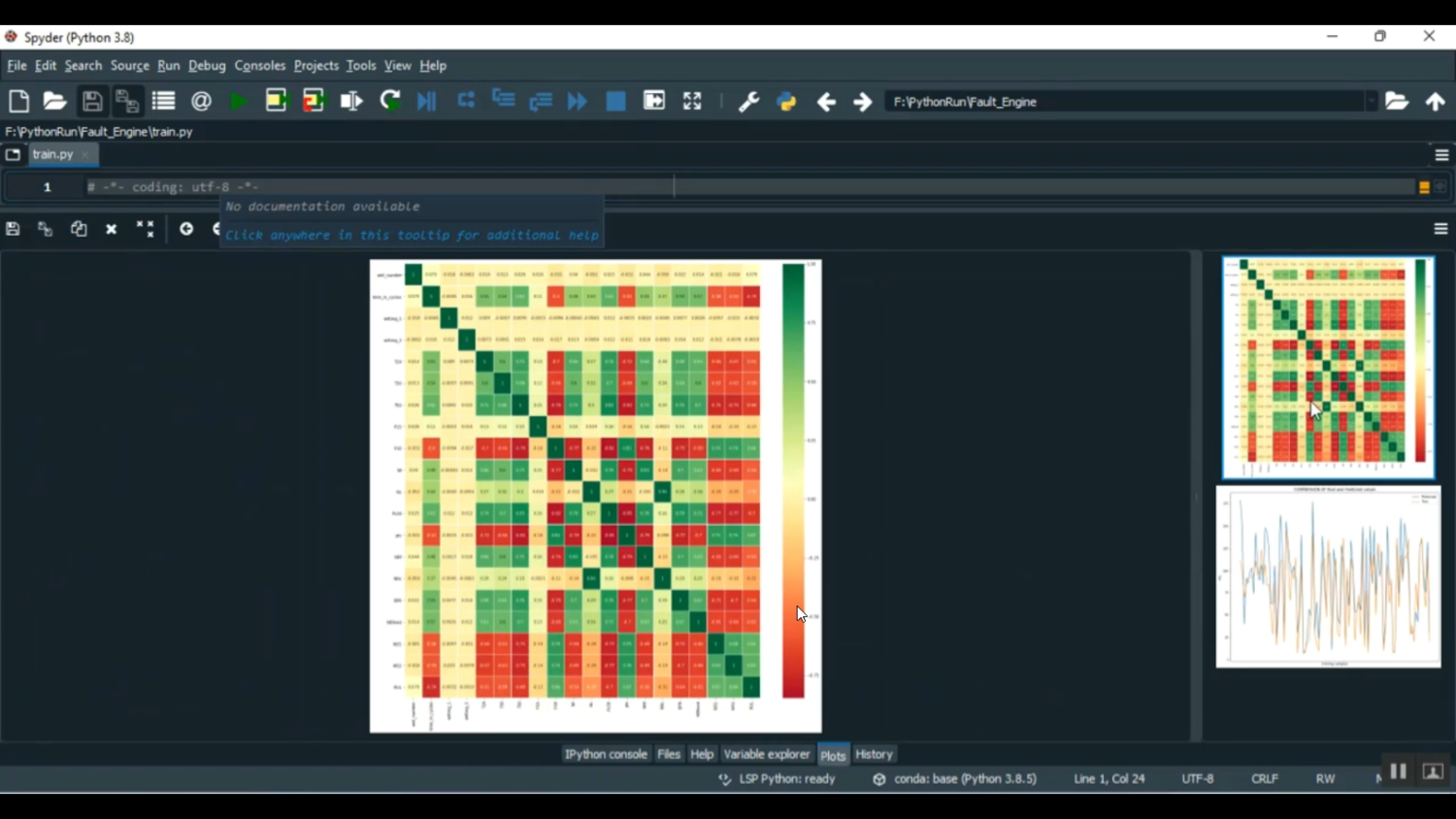 Fault Engine Detection CNN ROC FLASK in Python Projects