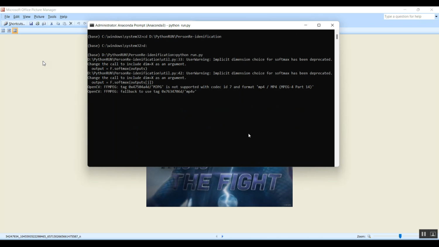 Person Re-Identification Detection in Python Projects
