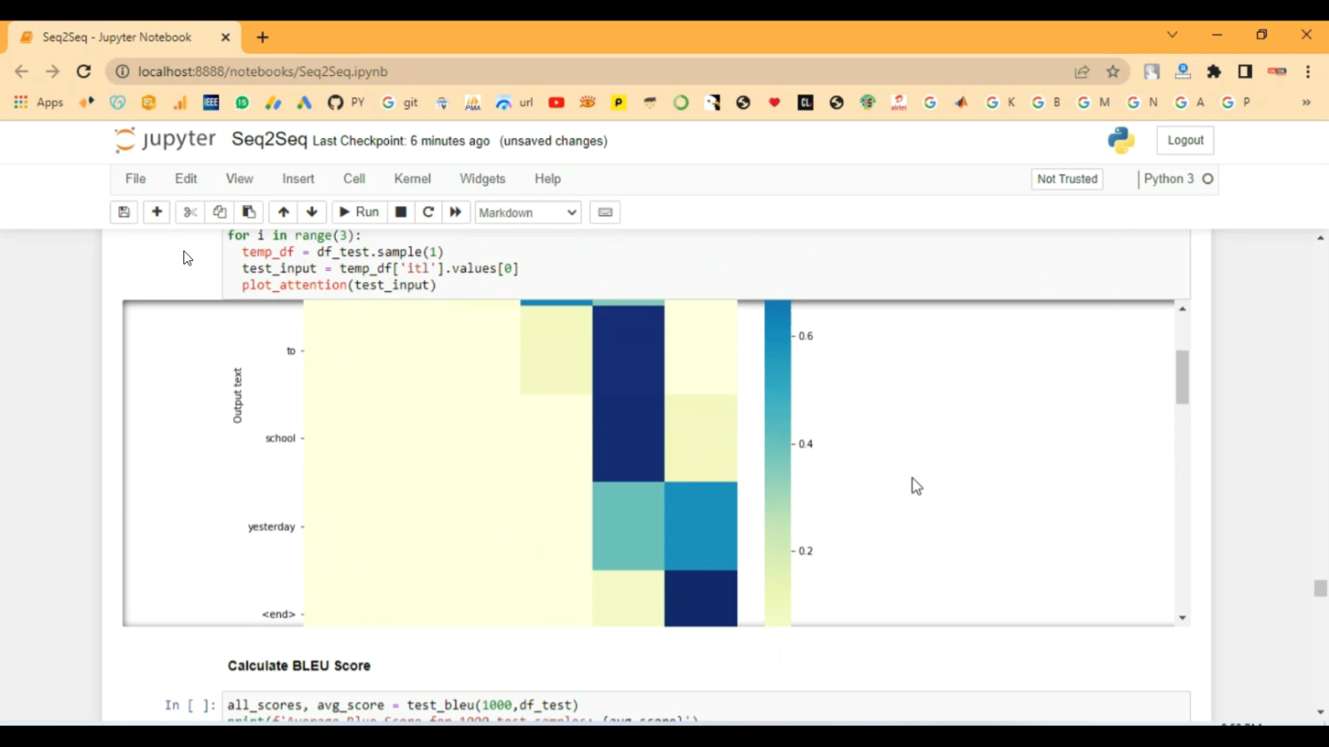 SEQ2SEQ Just Data Analysis in Python Projects
