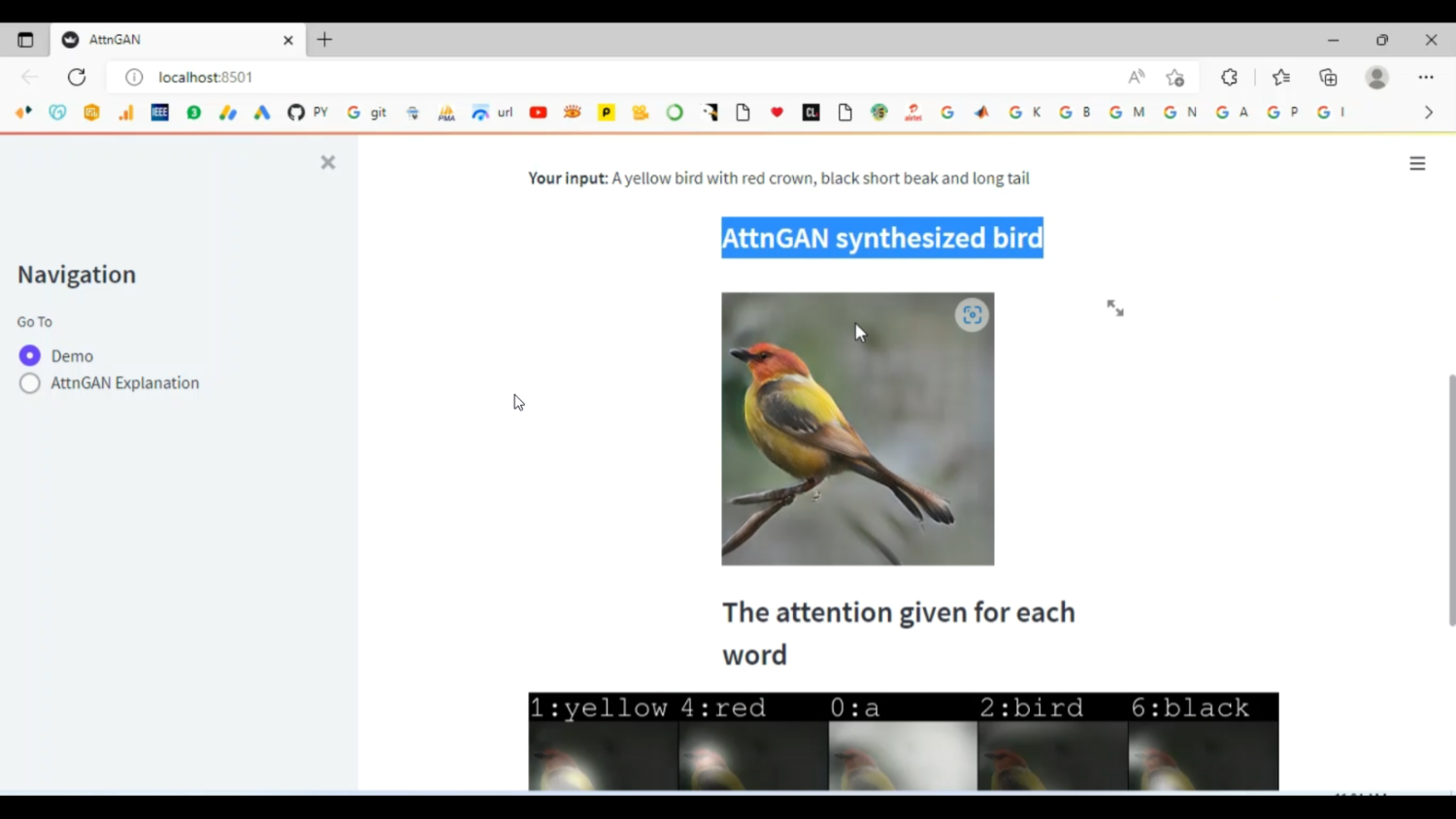 Text to Image Fine GAN Network in Python Projects