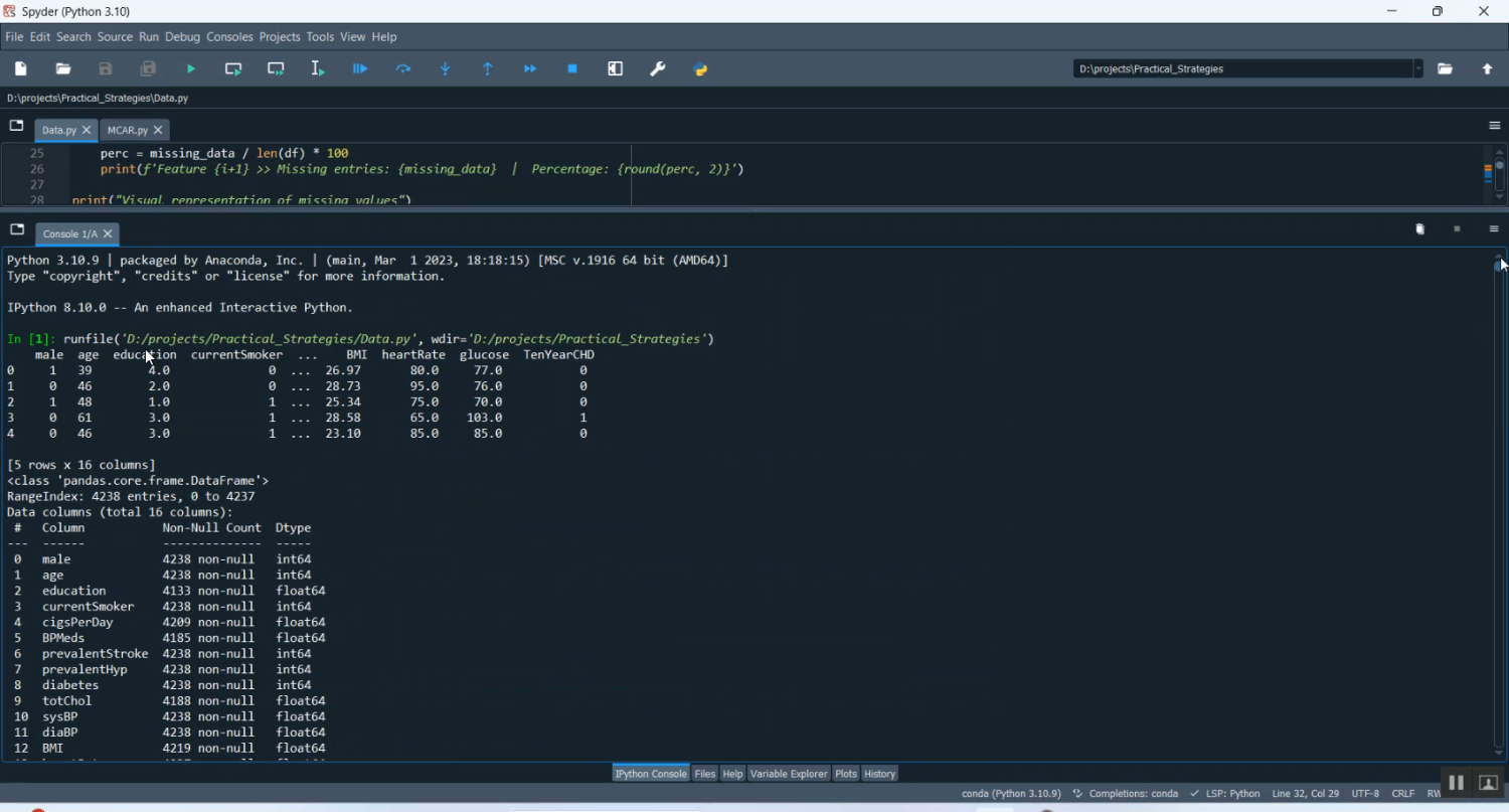 Partial Strategies Train Data in Python Projects