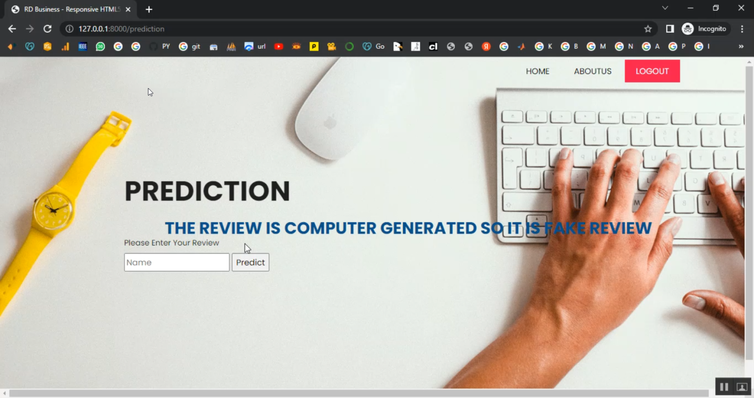 Fake Review Prediction ML Classification in Python Projects