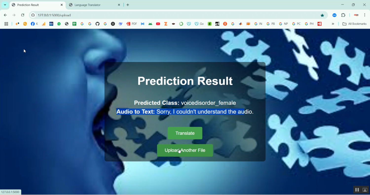 Voice Disorder Prediction using Audio Dataset in Python Projects