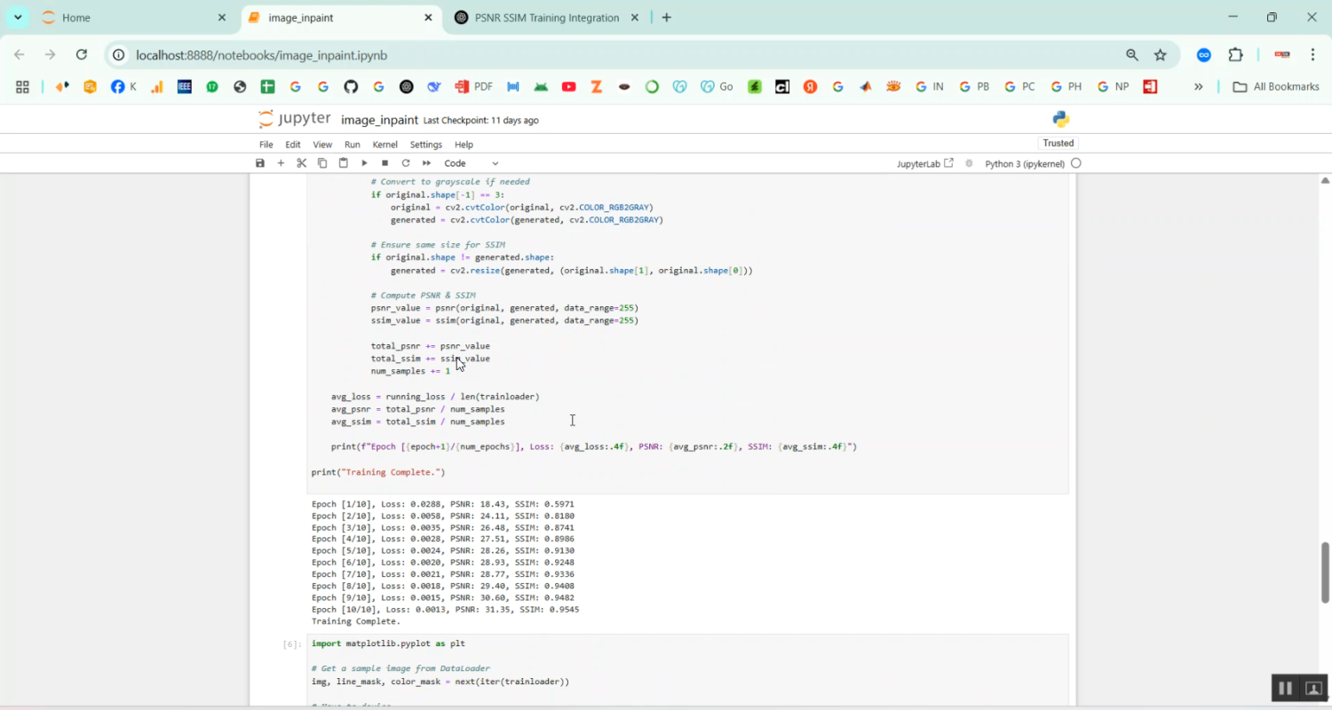 Image In paint in Python Projects