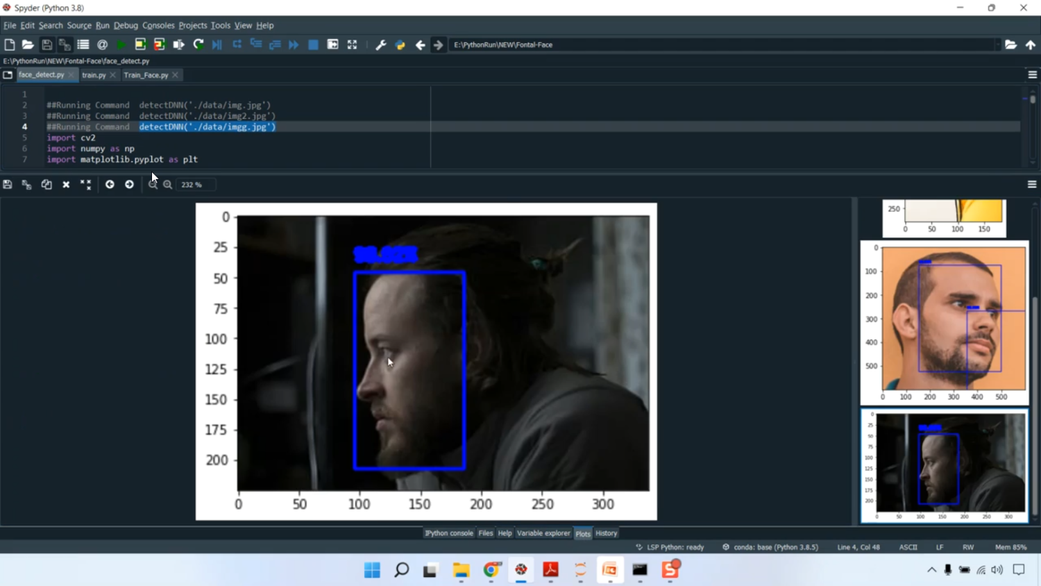 Non-Frontal Face Emotion Detection in Python Projects